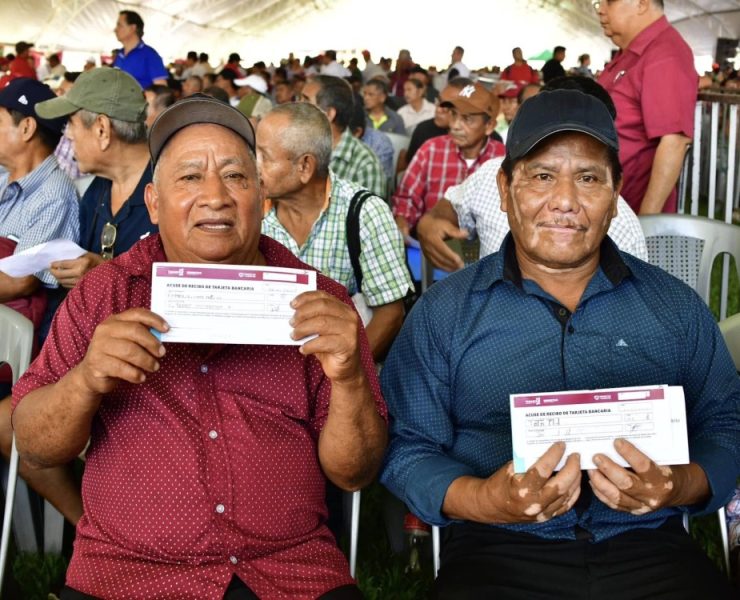 Calendario de pagos de la pensión para hombres de 63 a 64 años en Tabasco