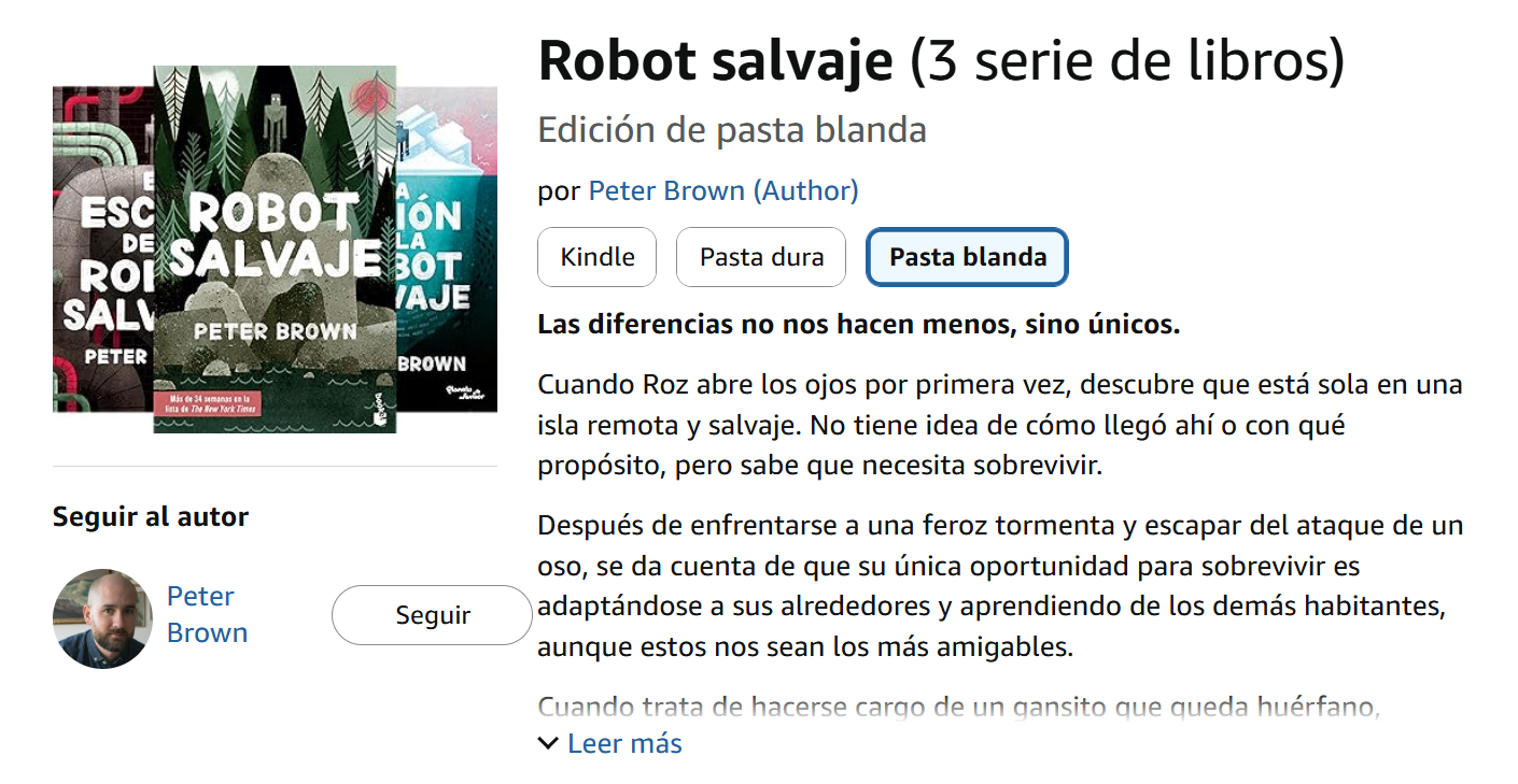¿De qué trata la película "Robot Salvaje"?