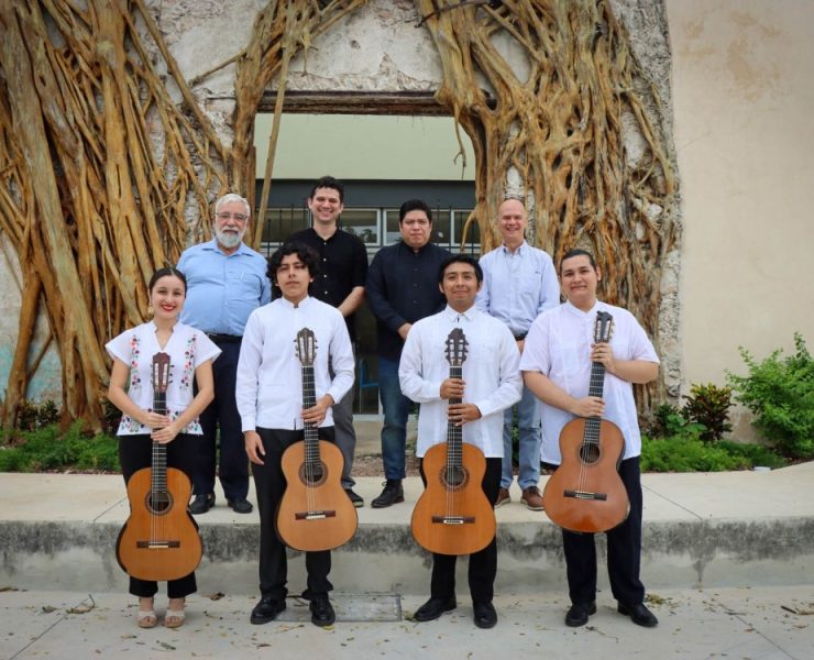 Conoce a los talentosos miembros del Cuarteto de Guitarras de la UNAY