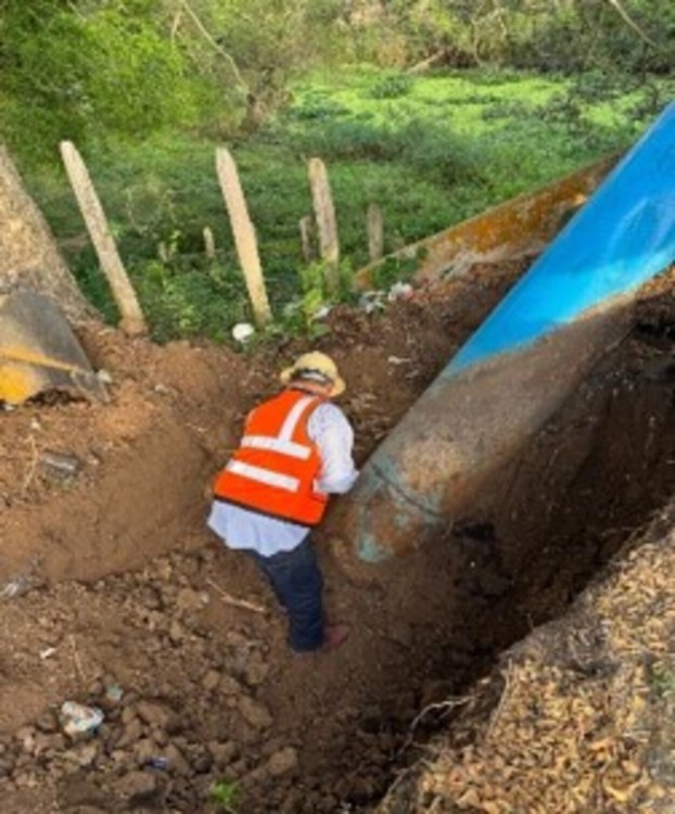 Construcción de nuevos pozos y líneas de abastecimiento