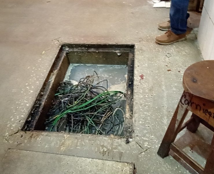 Drenajes del mercado ha sido un problema constante