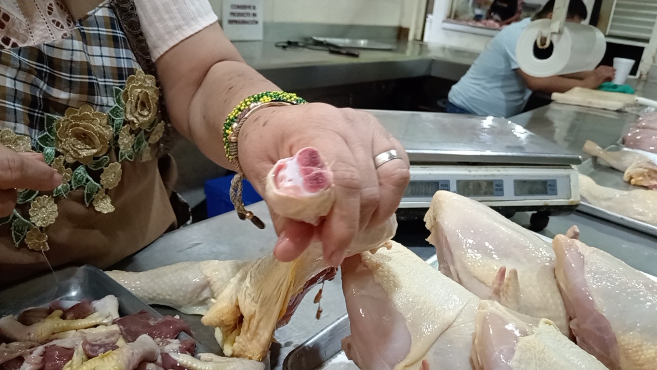 Riesgo para la salud comprar y consumir pollos a comercios ambulantes