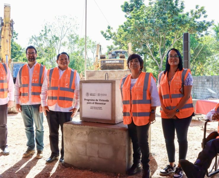 ¡Grandes noticias para Tekax! Inician obras del Programa de Vivienda para el Bienestar