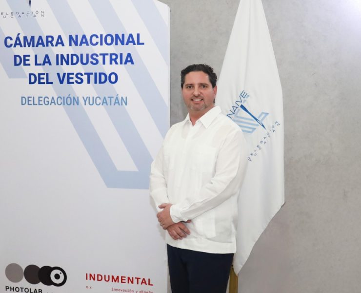 Luis Gerardo González reelecto como presidente Canaive de la Delegación Yucatán