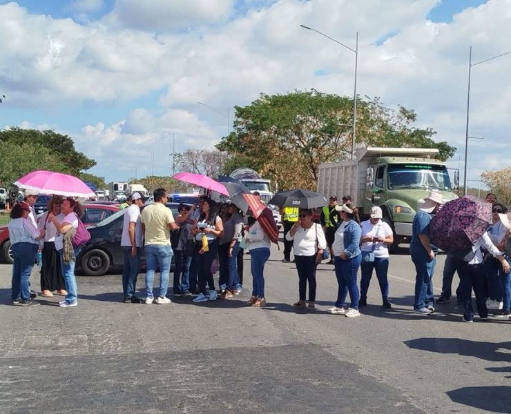 Maestros de Yucatán se suman a la protesta nacional contra la reforma al ISSSTE