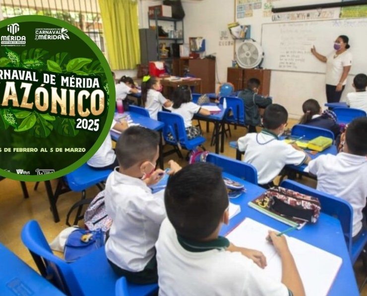 suspensión de clases en Yucatán por carnaval 2025