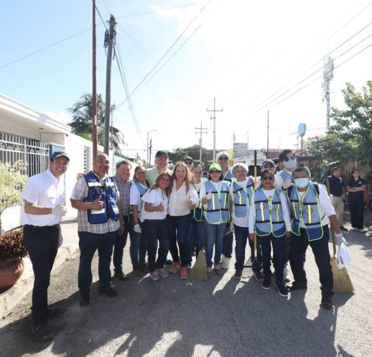 Siguen más intervenciones del Mérida Limpia en diversas colonias de la ciudad