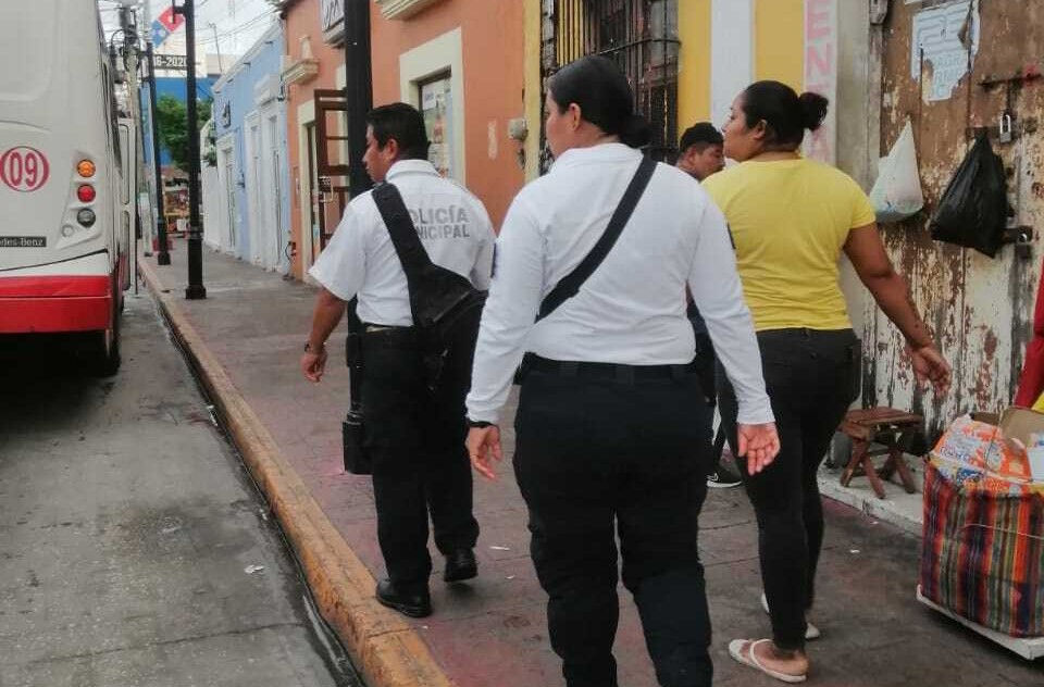 Operativo de vigilancia en área de carnaval de Ciudad del Carmen