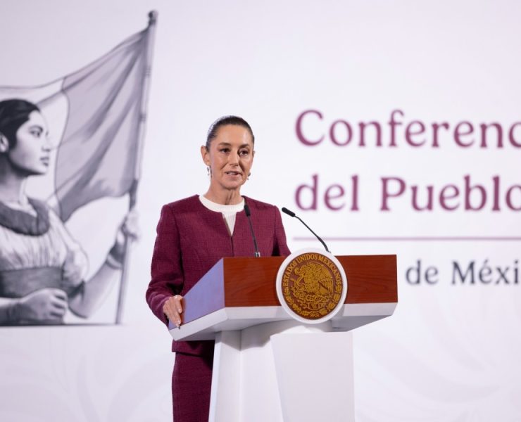 Sheinbaum envía buenos deseos al Papa Francisco y llama a la concordia