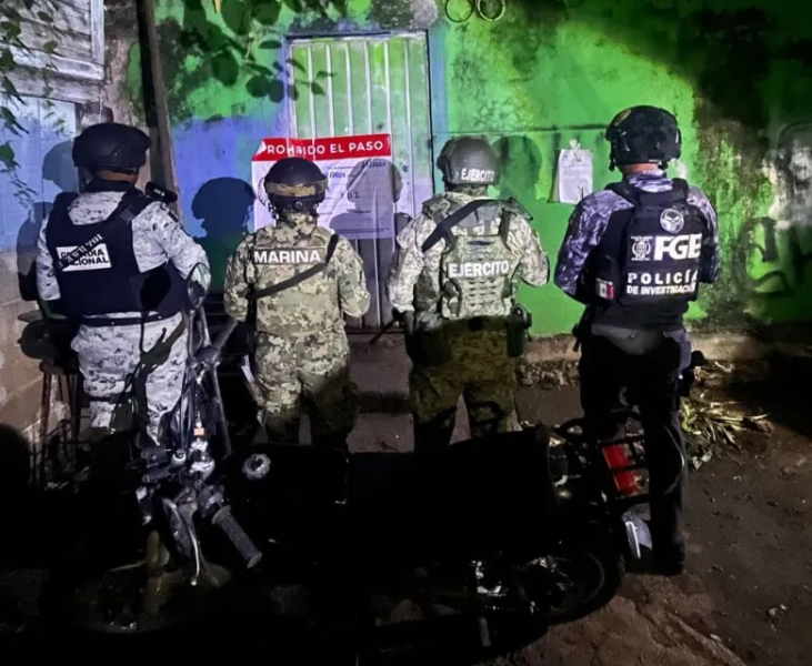 Cinco detenidos en Chetumal