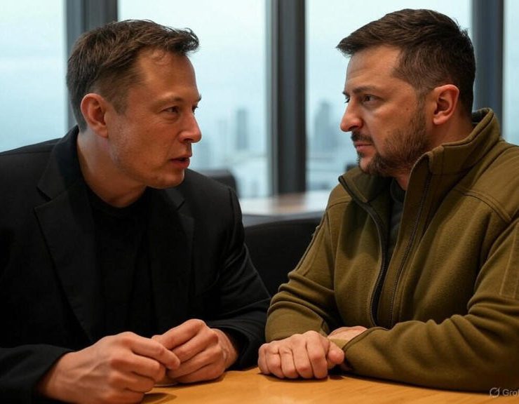 Musk habla de Zelenski y dice que él presidente no desea la paz