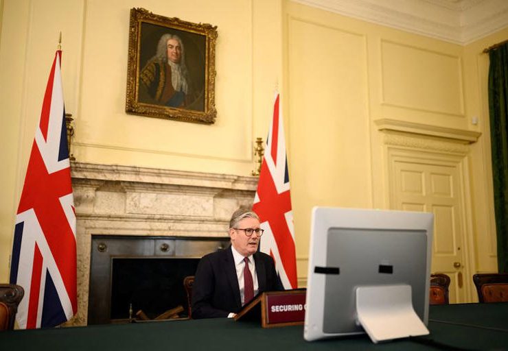 Reino Unido habla en favor de Ucrania y dice que no está solo