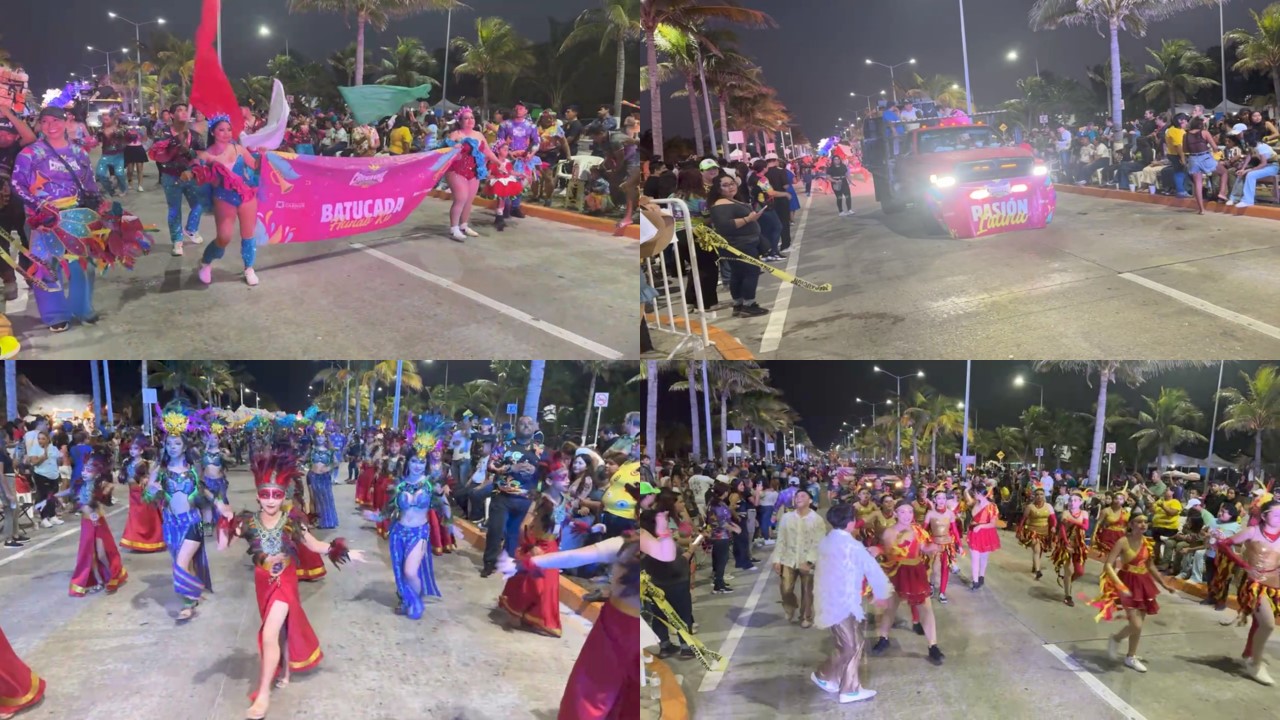 Diversión y algarabía en el segundo bando de carnaval