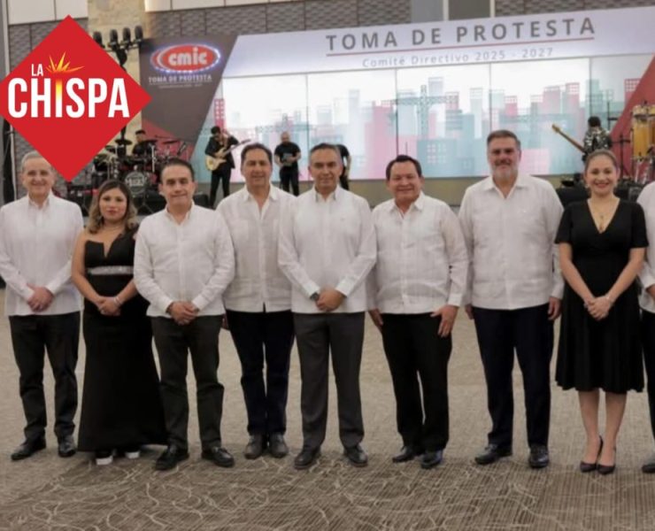 Toma de protesta CMIC Yucatán Felipe Canul Moguel asume la presidencia