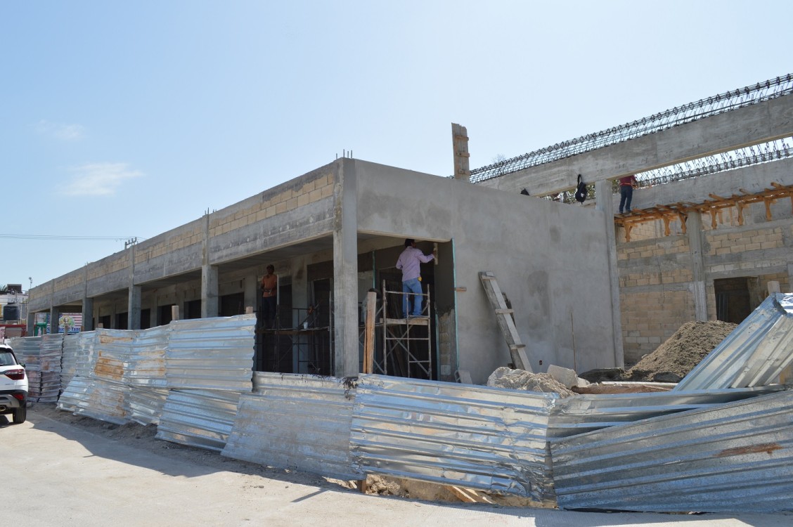 Mercado de artesanías con un avance del 50%