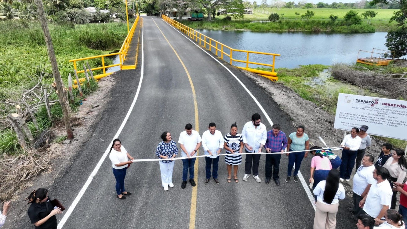 ENTREGA DE OBRAS CONCLUIDAS EN COMALCALCO