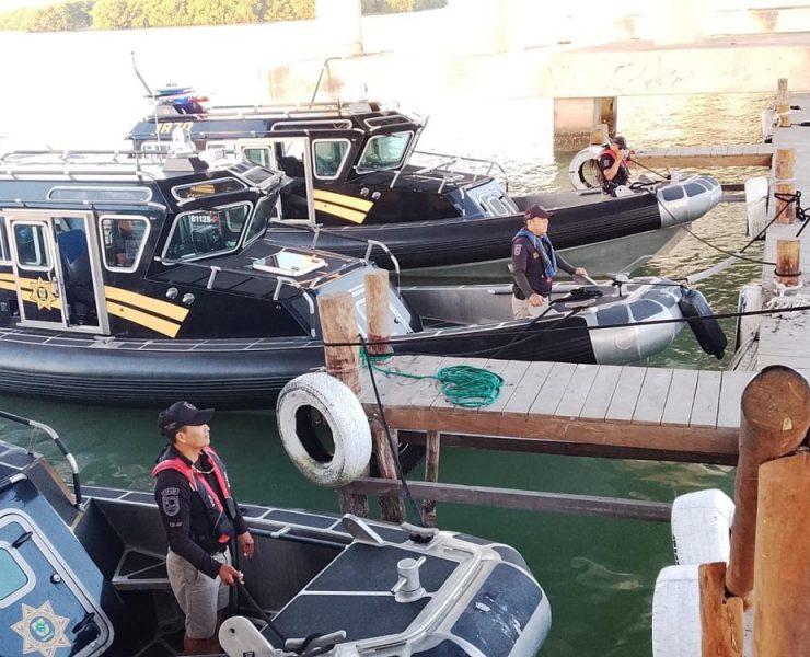 Lanchas y aeronaves del Gobierno del Estado en la búsqueda de pescadores: Operativo de rescate en marcha