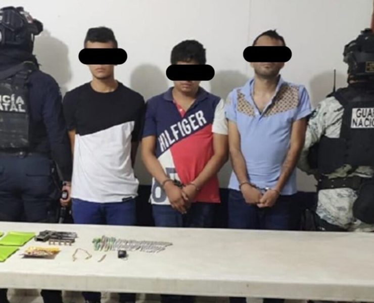 FIRT Olmeca capturó a tres presuntos secuestradores en exitoso operativo