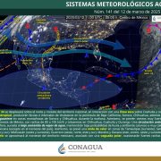 Frente frío núm. 34 traerá vientos intensos y posibles nevadas en el norte del país