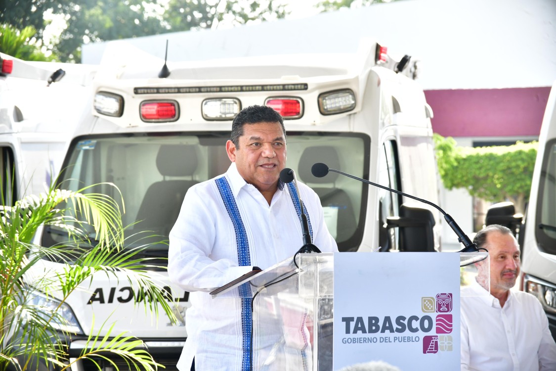 Gobernador Javier May Rodríguez