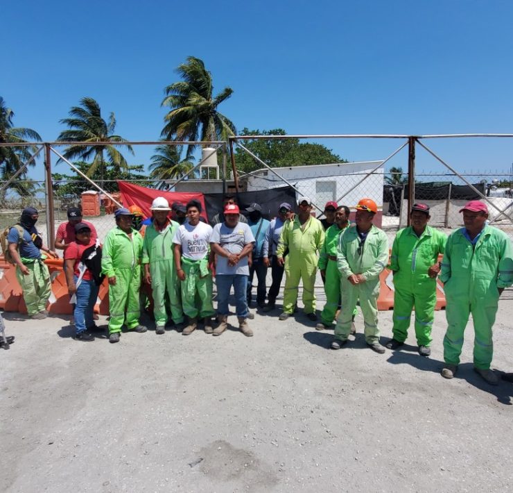 Estalla huelga de trabajadores del Puente Zacatal