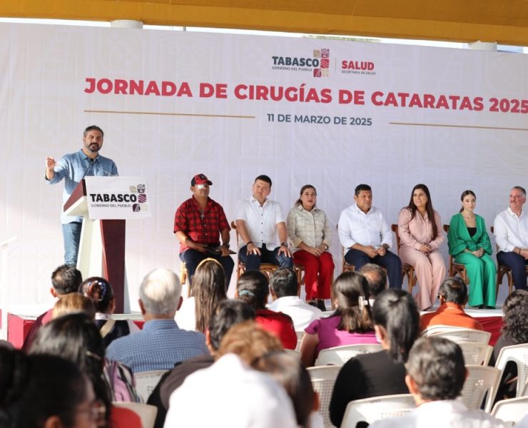 Inicia Jornada de Cirugías de Cataratas en Cunduacán