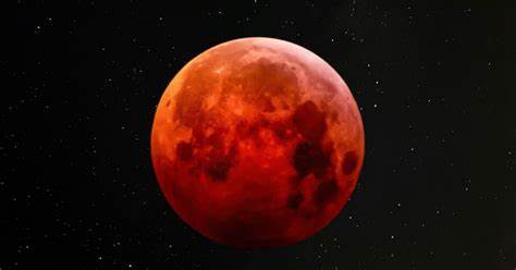 Eclipse lunar desde la propia luna. Increíble video
