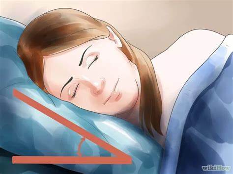 Duerme con la cabeza elevada