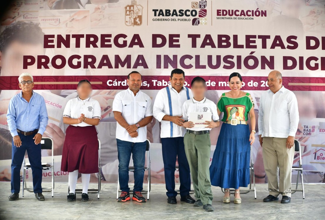 Programa de Inclusión Digital en municipios de la Chontalpa