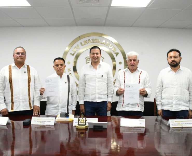 Recibe Congreso de Tabasco iniciativas