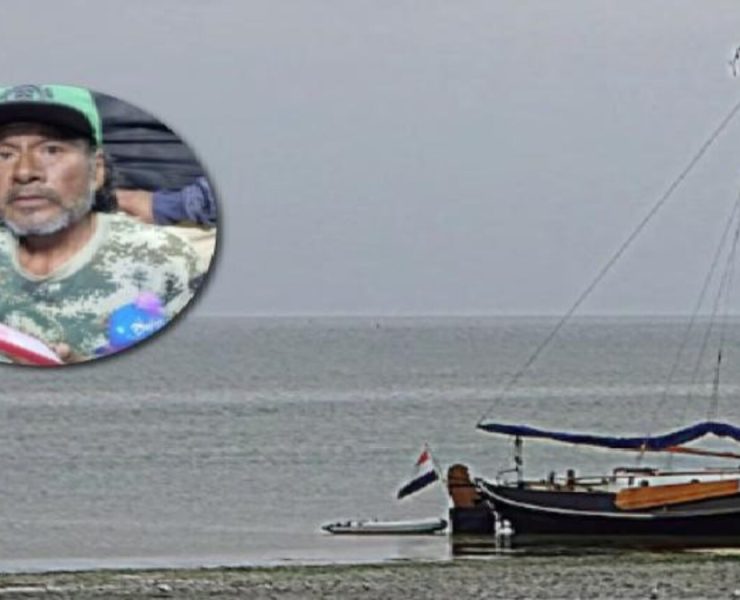 Rescatan a pescador peruano