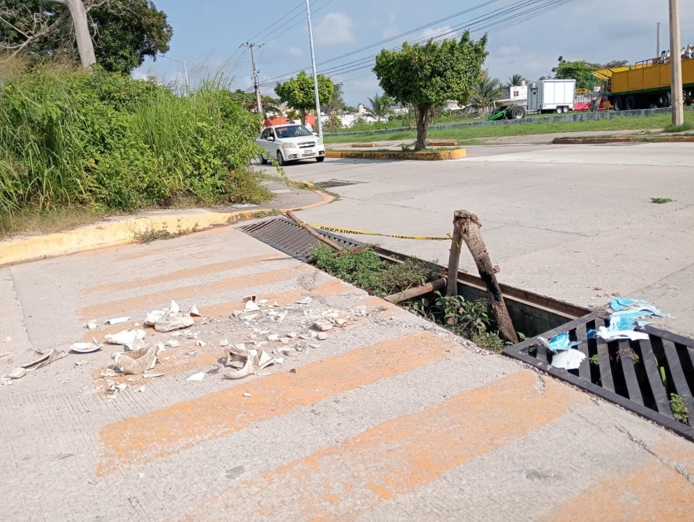 Robo de alcantarilla