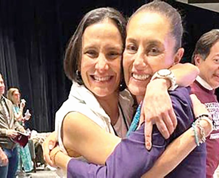 Juntos con la presidenta Claudia Sheinbaum por un país libre y soberano: Luz Elena.