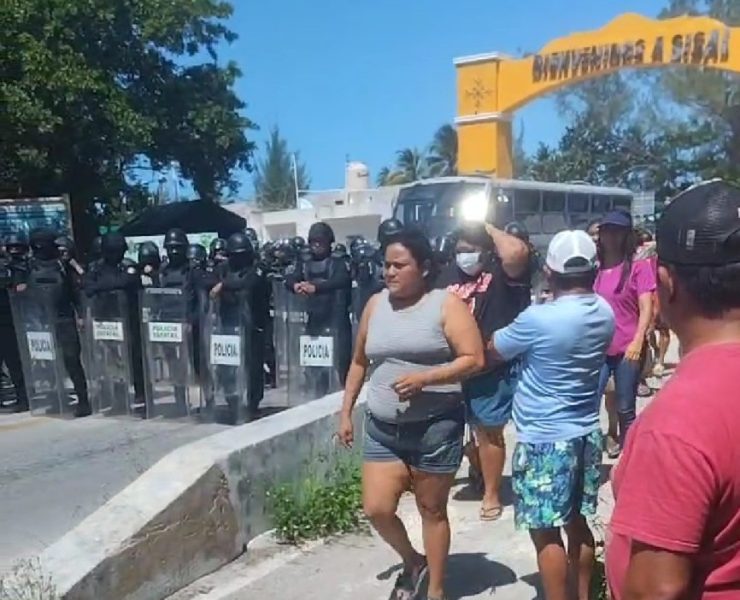 Despojo de tierras y ecocidio en Sisal por mafia inmobiliaria