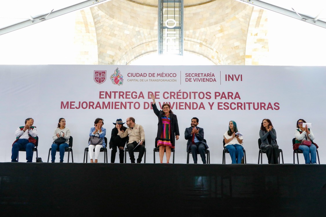 Clara Brugada impulsa vivienda sustentable y social en la CDMX