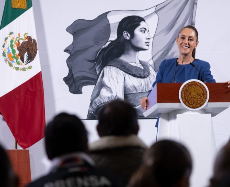 Sheinbaum visitará la frontera en medio de tensiones comerciales con EUA