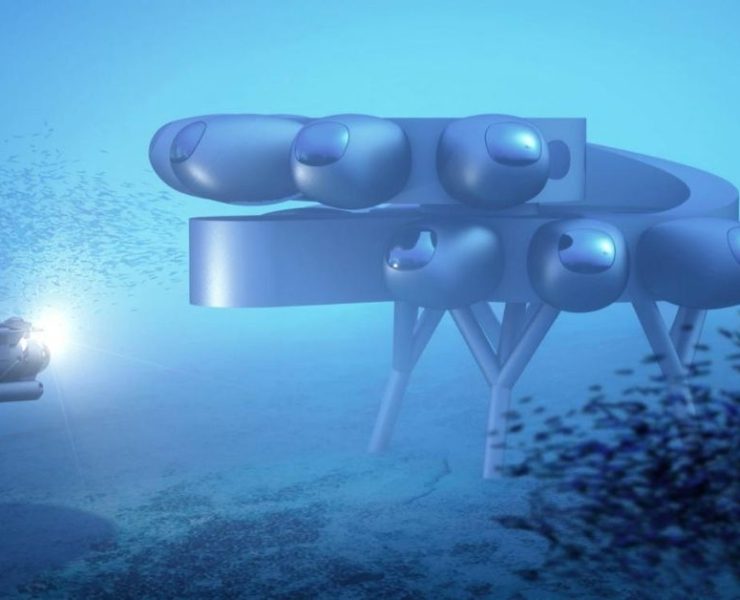 China construye estación en el fondo del mar para investigar