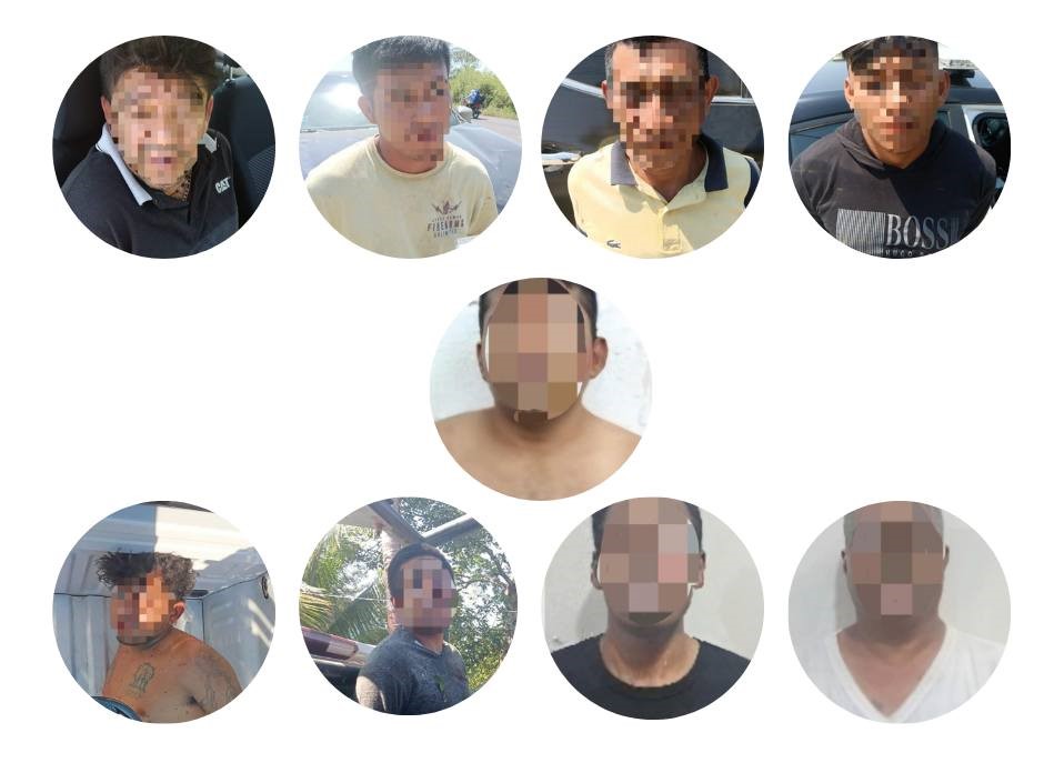 Armas, Vehículos y Drogas Asegurados