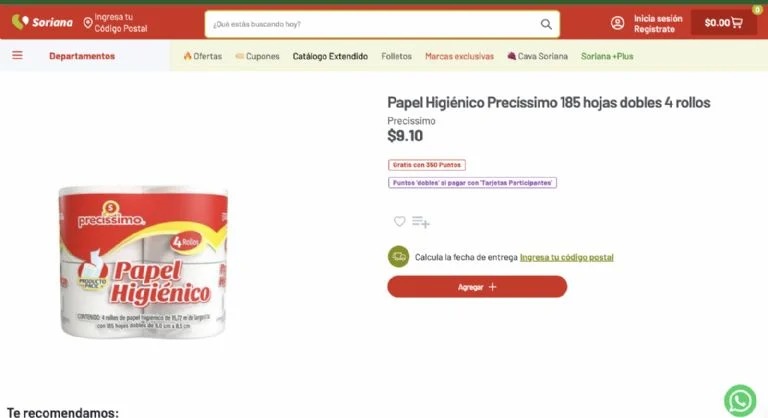 Mención especial: Precíssimo, un papel económico pero funcional
