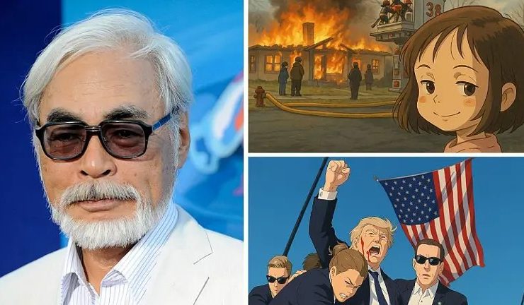 Miyazaki habla de la IA y de las imágenes que están apareciendo