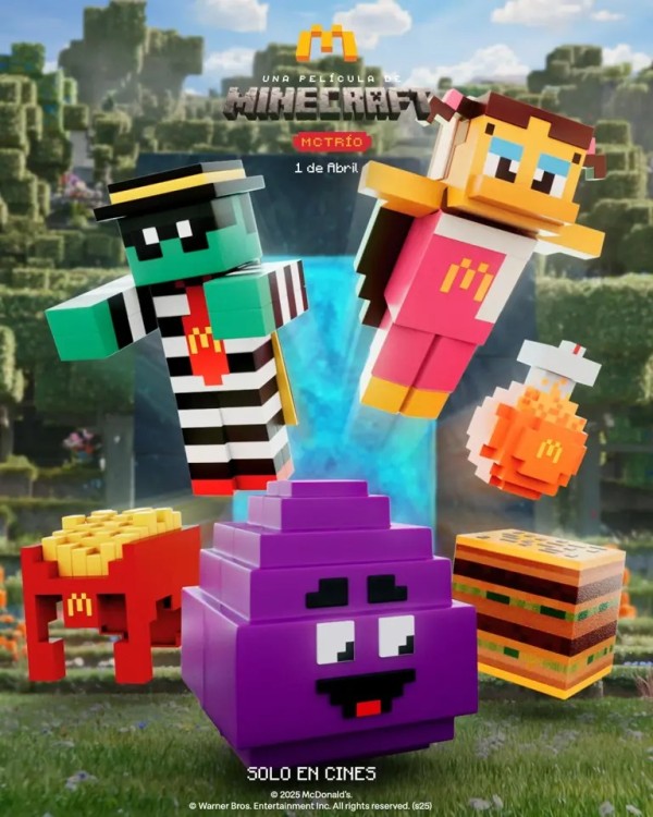 Juguetes Exclusivos del McTrío de Minecraft