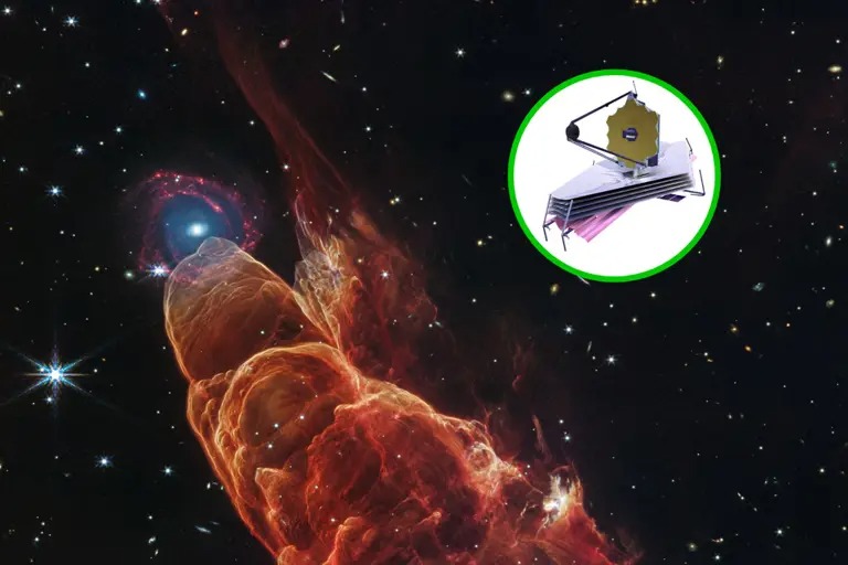 ¿Qué es el Tornado Cósmico Captado por la NASA?