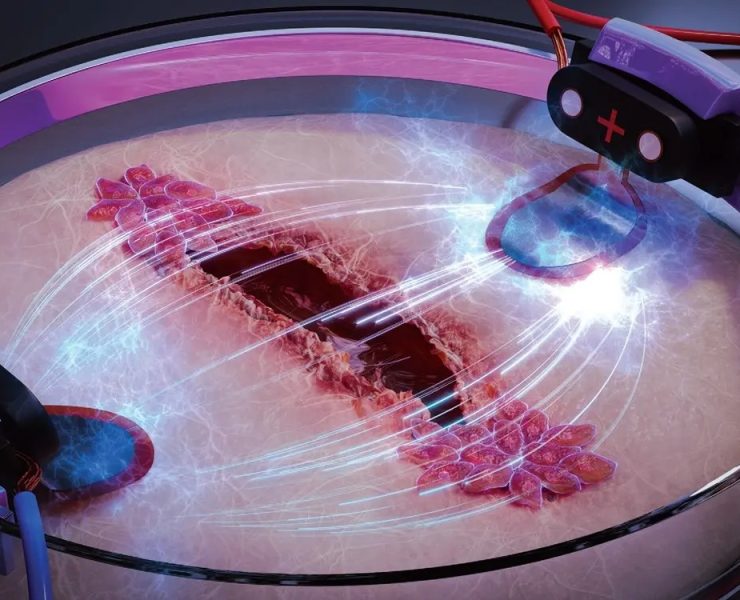 La electricidad puede curar heridas tres veces más rápido