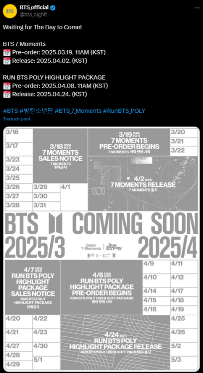 BTS adelanta su regreso