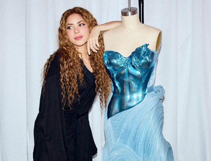 Descubre el significado del vestido azul de Shakira