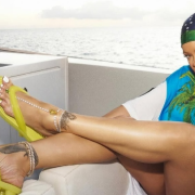 sandalias jelly de tacón Fenty x Puma