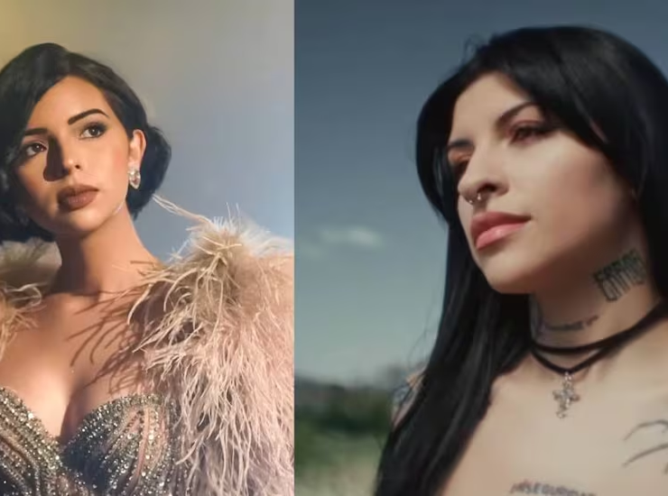 Ángela Aguilar reacciona a indirectas de Cazzu