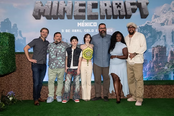 Presentación de "Una película de Minecraft" en México