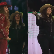 Shakira sube a su niñera al escenario