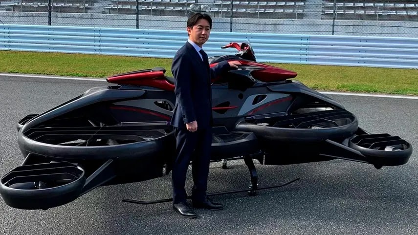 ¿Qué es este scooter volador?